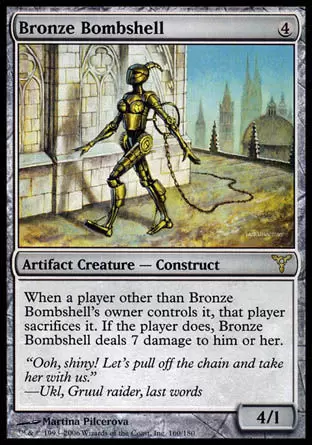 Discorde - Jolie bombe de bronze