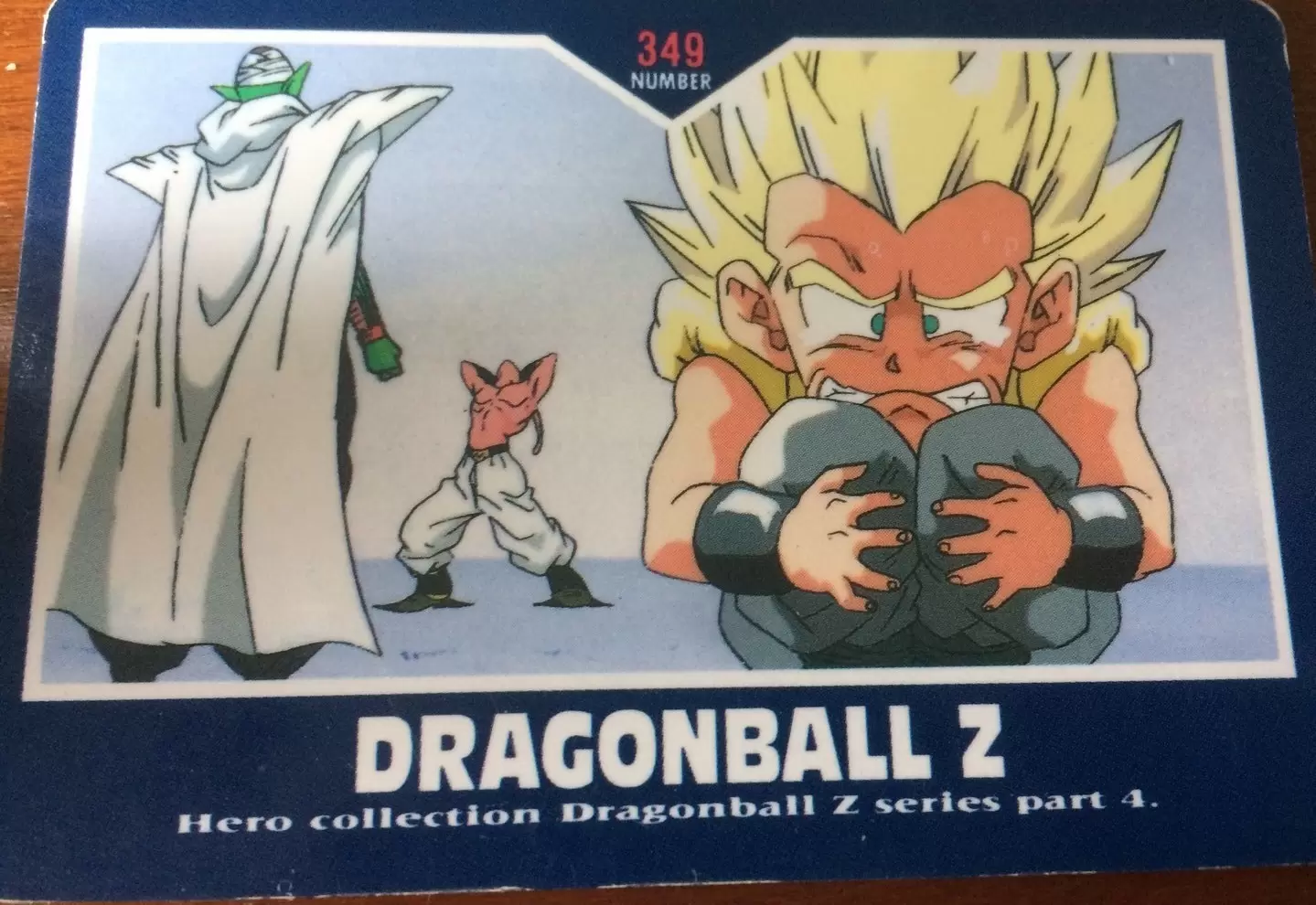 Dragon Ball Z Hero Collection Series Part 4 - Card number 349