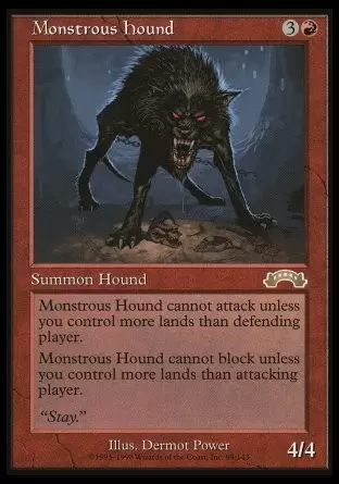 Exode - Chien monstrueux