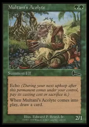 L\'héritage d\'Urza - Acolyte de Multani