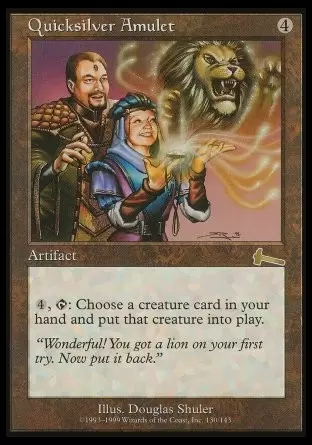 L\'héritage d\'Urza - Amulette de vif-argent