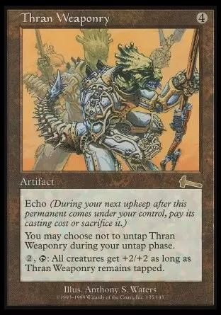 L\'héritage d\'Urza - Armement thran