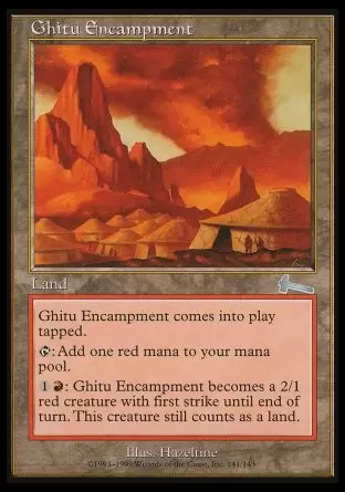 L\'héritage d\'Urza - Campement guitûk