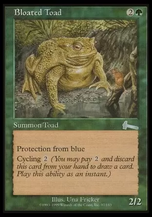 L\'héritage d\'Urza - Crapaud boursouflé