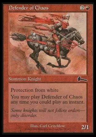L\'héritage d\'Urza - Défenseur du chaos