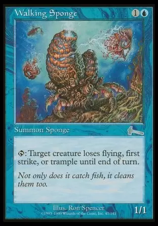 L\'héritage d\'Urza - Éponge mobile