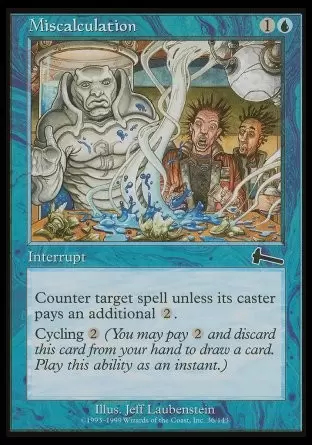 L\'héritage d\'Urza - Erreur de calcul