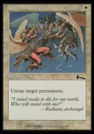 L\'héritage d\'Urza - Explosion d\'énergie