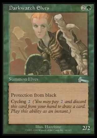L\'héritage d\'Urza - Gardes-sombre elfes