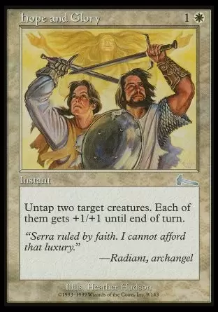 L\'héritage d\'Urza - Gloire et vertu