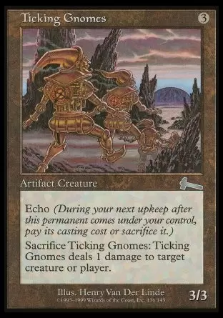 L\'héritage d\'Urza - Gnomes tic-tac