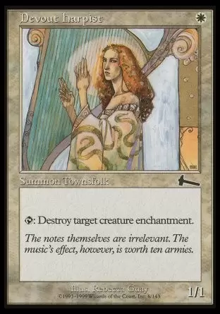 L\'héritage d\'Urza - Harpiste fervente