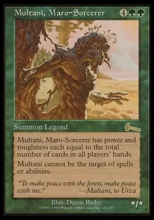 L\'héritage d\'Urza - Multani, maro-sorcier