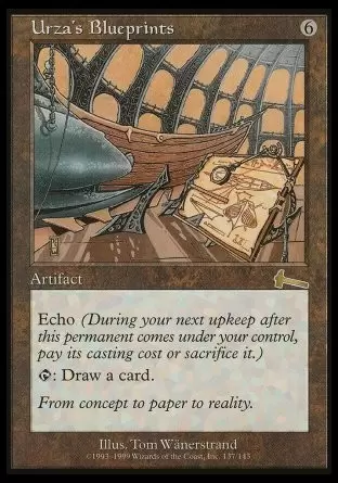 L\'héritage d\'Urza - Schémas d\'Urza
