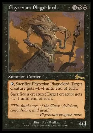 L\'héritage d\'Urza - Seigneur de la peste phyrexian