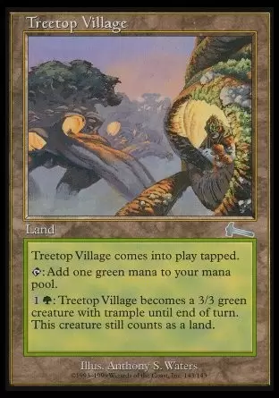 L\'héritage d\'Urza - Village arboricole