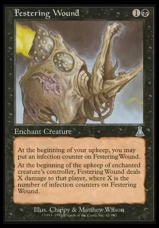 La destinée d\'Urza - Blessure Suppurante