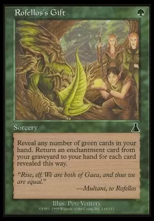 La destinée d\'Urza - Cadeau de Rofellos
