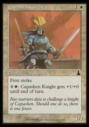 La destinée d\'Urza - Chevalier Capashen