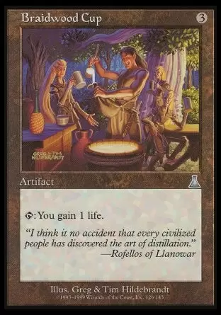 La destinée d\'Urza - Coupe de Bois Natté