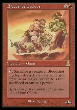 La destinée d\'Urza - Cyclope sanguin