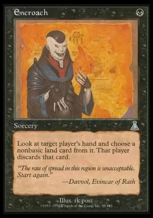 La destinée d\'Urza - Empiétement