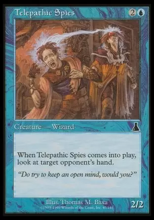 La destinée d\'Urza - Espions télépathes