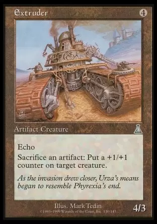 La destinée d\'Urza - Extrudeur