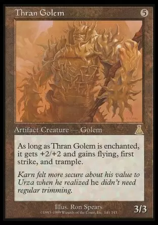 La destinée d\'Urza - Golem thran
