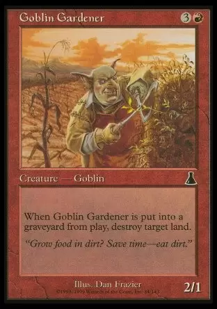 La destinée d\'Urza - Jardinier Gobelin