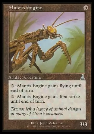 La destinée d\'Urza - Mante-Machine