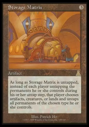 La destinée d\'Urza - Matrice de Stockage