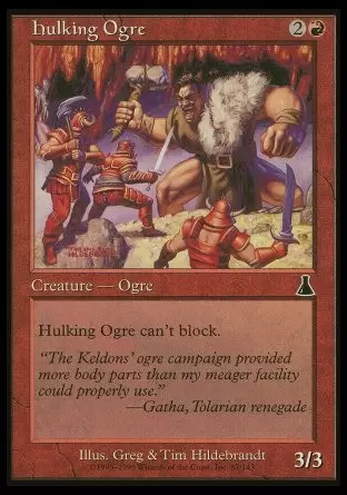 La destinée d\'Urza - Ogre Lourdaud