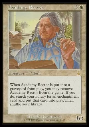 La destinée d\'Urza - Recteur de l\'académie