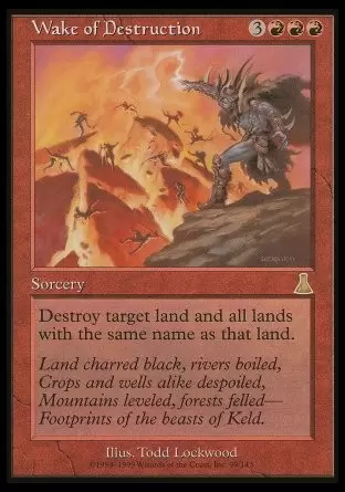La destinée d\'Urza - Sillage de Destruction