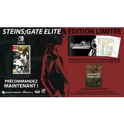 Steins Gate Elite Edition Limitée