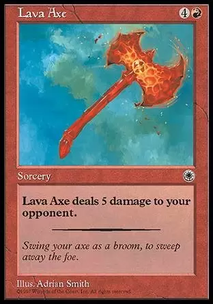 Portal - Hache de lave