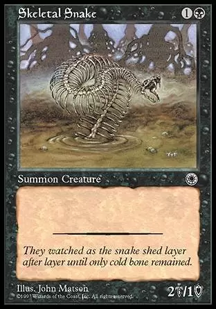 Portal - Serpent squelette