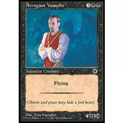 Vampire arrogant