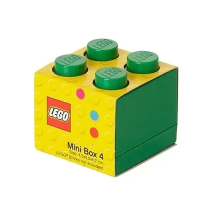 LEGO Storages - LEGO Mini Box 4 - Dark Green