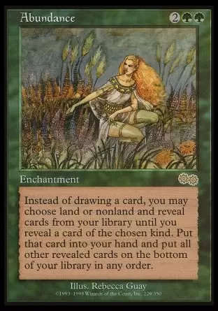 Saga d\'Urza - Abondance