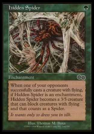 Saga d\'Urza - Araignée cachée