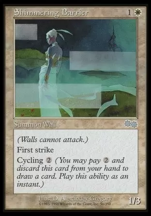 Saga d\'Urza - Barrière chatoyante