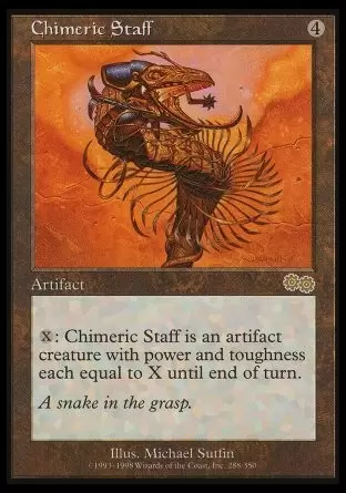 Saga d\'Urza - Bâton chimérique