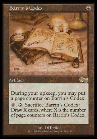 Saga d\'Urza - Codex de Barrin