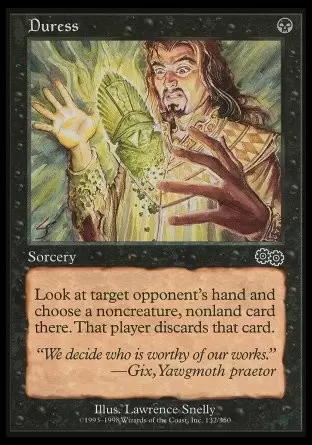 Saga d\'Urza - Contrainte