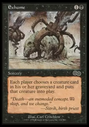 Saga d\'Urza - Déterrement