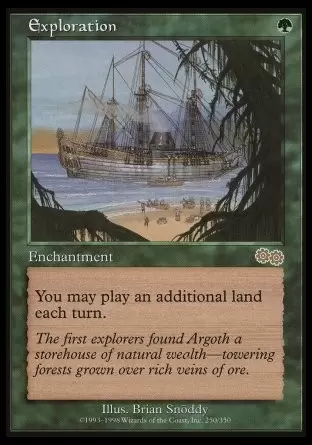 Saga d\'Urza - Exploration