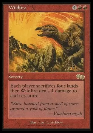 Saga d\'Urza - Feu dévastateur