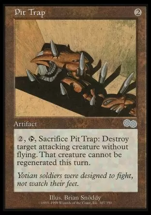 Saga d\'Urza - Fosse piégée